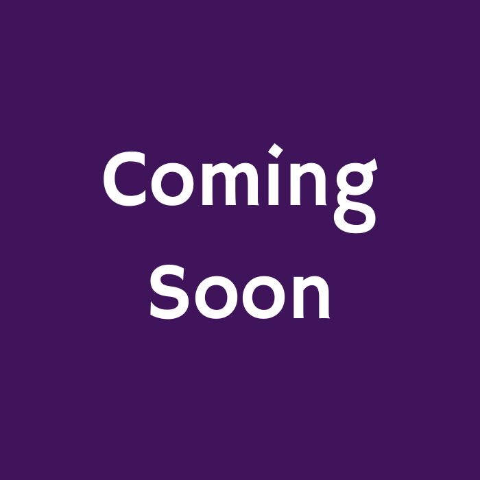 Purple coming soon icon for handmade jewelry collection page